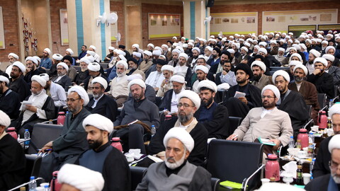 تصاویر/تبیین پیوست احکام معاونت های ستادی حوزه های علمیه توسط آیت الله اعرافی