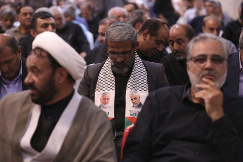 تصاویر| مراسم بزرگداشت سرلشکر شهید غیب پرور در شاهچراغ(ع)