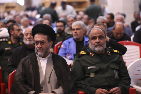 تصاویر| مراسم بزرگداشت سرلشکر شهید غیب پرور در شاهچراغ(ع)