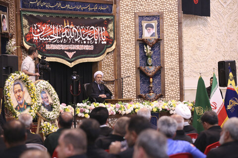 تصاویر| مراسم بزرگداشت سرلشکر شهید غیب پرور در شاهچراغ(ع)