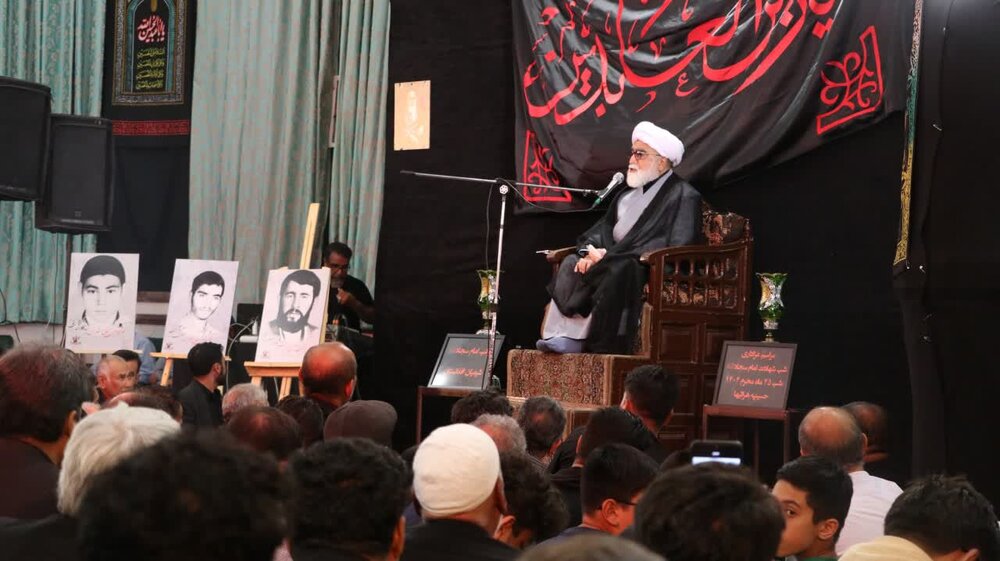 حجت الاسلام والمسلمین مروی تولیت آستان قدس رضوی در جمع عزاداران افغانستانی