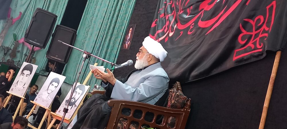 حجت الاسلام والمسلمین مروی تولیت آستان قدس رضوی در جمع عزاداران افغانستانی