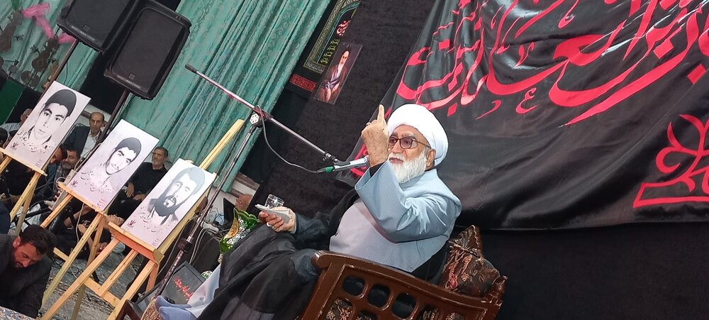 حجت الاسلام والمسلمین مروی تولیت آستان قدس رضوی در جمع عزاداران افغانستانی