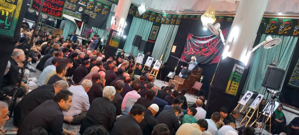 حجت الاسلام والمسلمین مروی تولیت آستان قدس رضوی در جمع عزاداران افغانستانی