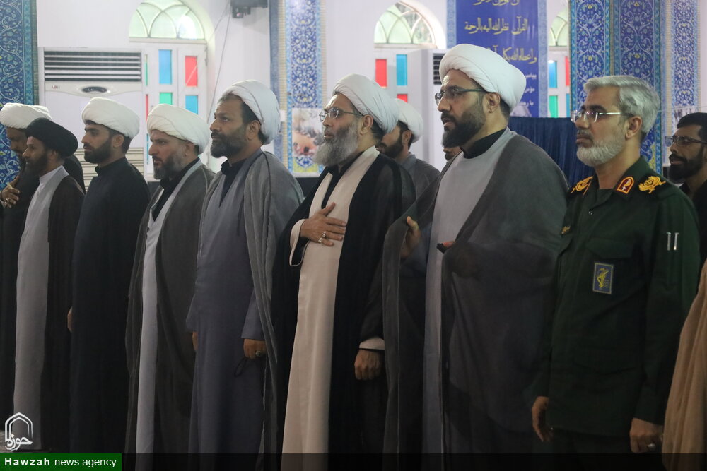 تصاویر / اجتماع طلاب و روحانیون استان هرمزگان در محکومیت رژیم صهیونستی در بندرعباس