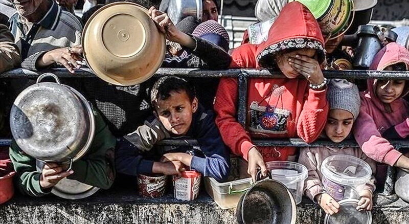 العطش در قلب غزه