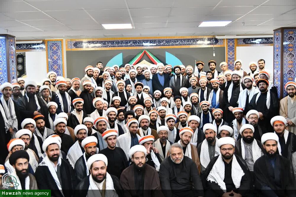 تصاویر| مراسم بدرقه مبلغان اربعین با عنوان هداه الطریق ۱۴۴۷