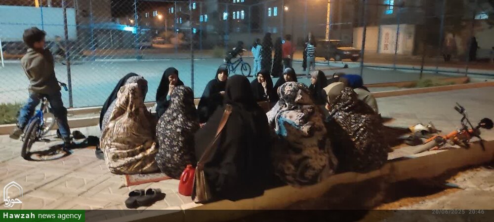 تشکیل قرارگاه جنگ در مدرسه علمیه خواهران بیرجند در ایام جنگ تحمیلی ۱۲ روزه