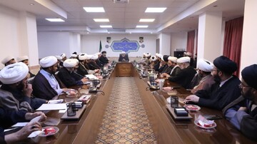 تصاویر/ جلسه بازخوانی پیام حوزه پیشرو و سرآمد