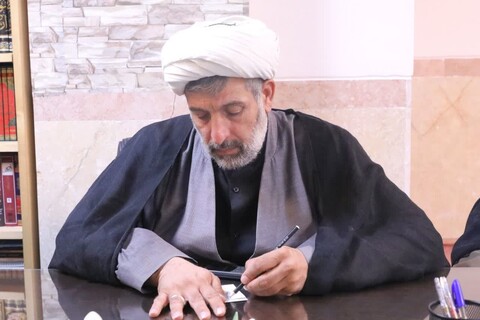 تصاویر/ نشست هم‌اندیشی مسئولین نهادهای حوزوی در محل مدیریت حوزه علمیه استان یزد