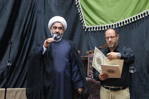 تصاویر /  آیین تکریم و معارفه امام جماعت مسجد عباسیه کوچه مشکی همدان
