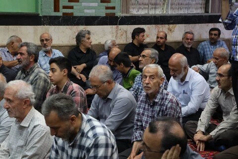 تصاویر /  آیین تکریم و معارفه امام جماعت مسجد عباسیه کوچه مشکی همدان