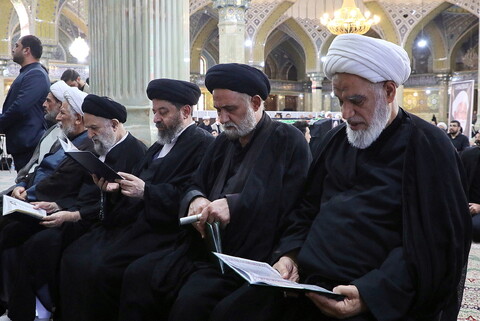 تصاویر/ تشییع پیکر مرحوم آیت الله نعیم آبادی در قم