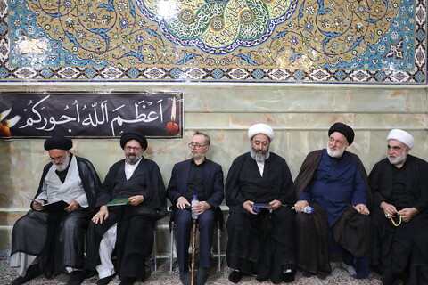 تصاویر/ تشییع پیکر مرحوم آیت الله نعیم آبادی در قم