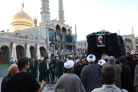 تصاویر/ تشییع پیکر مرحوم آیت الله نعیم آبادی در قم