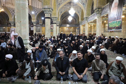 تصاویر/ تشییع پیکر مرحوم آیت الله نعیم آبادی در قم