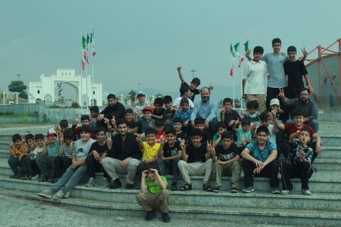 اردوی تفریحی نوجوانان طرح تابستانتو بساز در پارک مینی ورلد ملایر