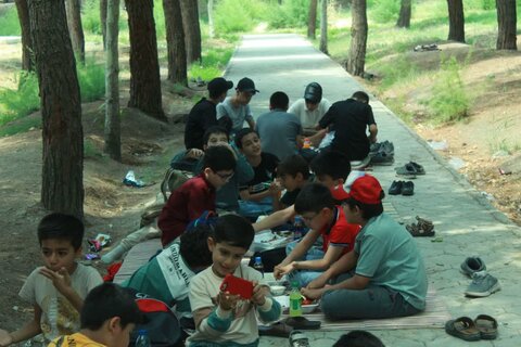 اردوی تفریحی نوجوانان طرح تابستانتو بساز در پارک مینی ورلد ملایر