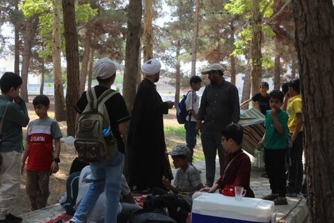 اردوی تفریحی نوجوانان طرح تابستانتو بساز در پارک مینی ورلد ملایر