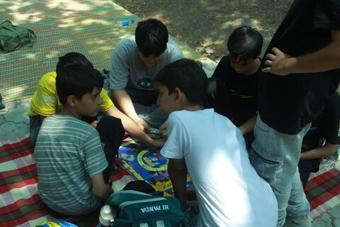 اردوی تفریحی نوجوانان طرح تابستانتو بساز در پارک مینی ورلد ملایر