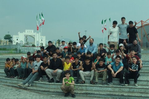 اردوی تفریحی نوجوانان طرح تابستانتو بساز در پارک مینی ورلد ملایر