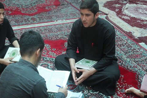 تصاویر/ حفظ قرآن کریم در مدرسه علمیه رسول اکرم صلی‌الله‌علیه‌وآله و سلم شهر مریانج