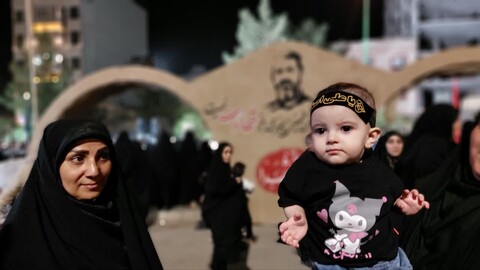 تصاویر|بزرگترین اجتماع دسته های عزاداری خمینی شهر