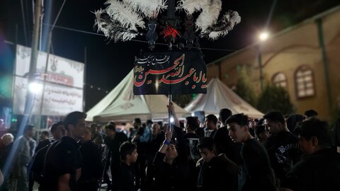 تصاویر|بزرگترین اجتماع دسته های عزاداری خمینی شهر