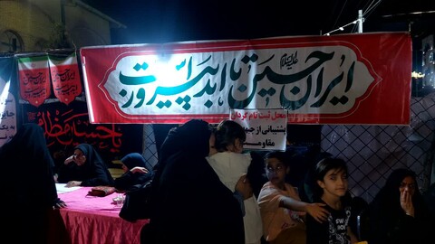 تصاویر|بزرگترین اجتماع دسته های عزاداری خمینی شهر