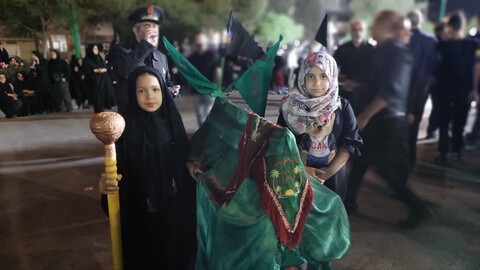 تصاویر|بزرگترین اجتماع دسته های عزاداری خمینی شهر