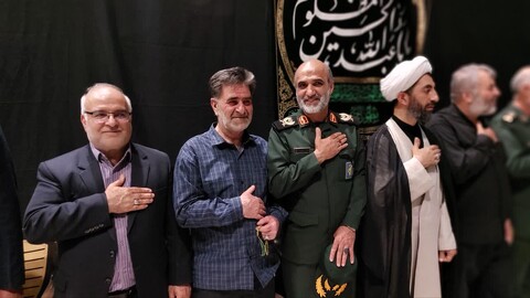 تصاویر|بزرگترین اجتماع دسته های عزاداری خمینی شهر