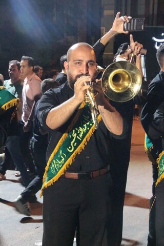 تصاویر|بزرگترین اجتماع دسته های عزاداری خمینی شهر