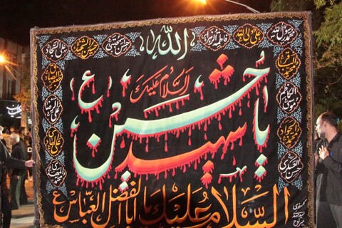 تصاویر|بزرگترین اجتماع دسته های عزاداری خمینی شهر