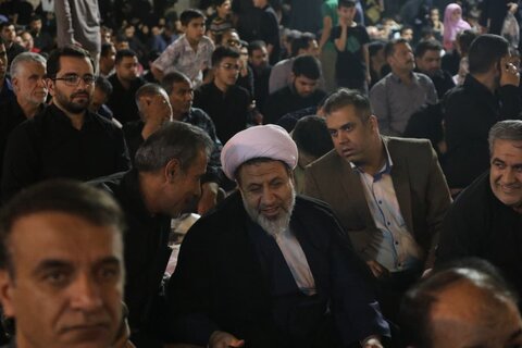 تصاویر/ مراسم عزاداری اباعبدلله در مسجد امام خمینی(ره) کرمان