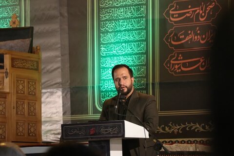 تصاویر/ مراسم عزاداری اباعبدلله در مسجد امام خمینی(ره) کرمان