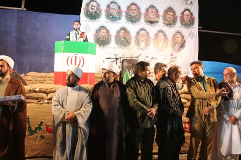 تصاویر/ یادواره شهدای جنگ تحمیلی ۱۲روزه در شهرستان جازموریان