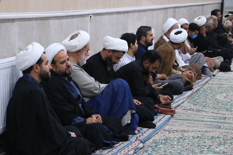 تصاویر/دیدار مسئولین هیئات و ائمه جماعات مساجد شهر اراک با نماینده ولی فقیه در استان مرکزی