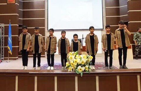 تصاویر/گرامیداشت شهدای جنگ ۱۲ روزه در ساوه