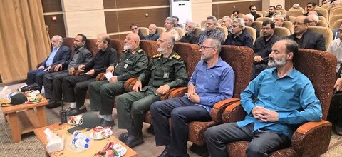 تصاویر/گرامیداشت شهدای جنگ ۱۲ روزه در ساوه