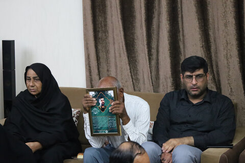 تصاویر| روضه شهدایی در منزل شهید مدافع وطن سرهنگ پاسدار سعید آذربادگان