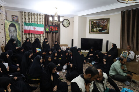 تصاویر| روضه شهدایی در منزل شهید مدافع وطن سرهنگ پاسدار سعید آذربادگان