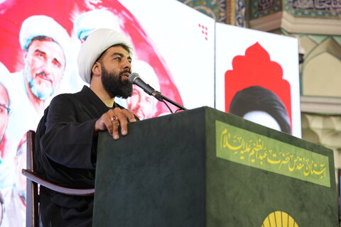 تصاویر/ برگزاری مراسم شهدای روحانیت در حرم عبدالعظیم حسنی