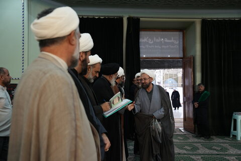 تصاویر/ برگزاری مراسم شهدای روحانیت در حرم عبدالعظیم حسنی