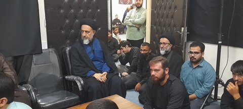 برگزاری جلسه درس اخلاق در دفتر امام جمعه شهرستان شهریار