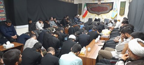 برگزاری جلسه درس اخلاق در دفتر امام جمعه شهرستان شهریار