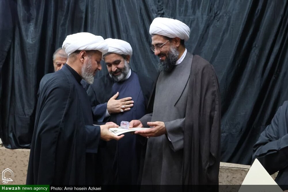 تصاویر /  آیین تکریم و معارفه امام جماعت مسجد عباسیه کوچه مشکی همدان