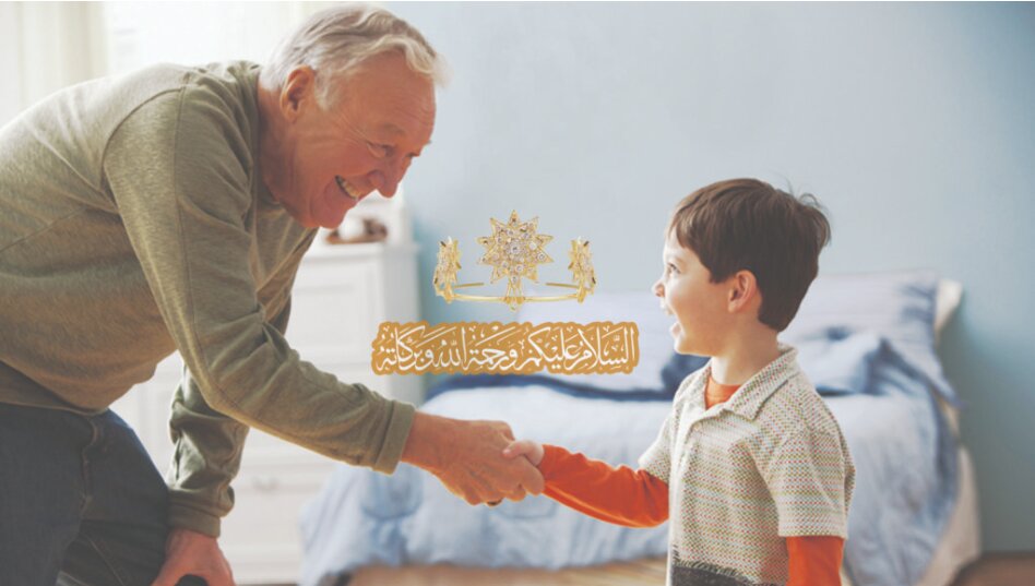 बच्चों को सलाम करना पैग़म्बर (स) की सुन्नत है बच्चों को सलाम करना पैग़म्बर (स) की सुन्नत है