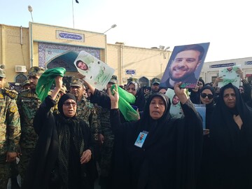وداع باشکوه با شهید نظم و امنیت در بوشهر