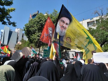 «غم غزه» در مشهد؛ فریاد حمایت از فلسطین و خروش علیه جنایات صهیونیستی