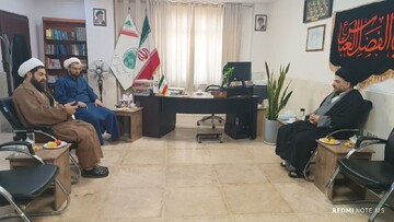 دیدار مدیرعامل صندوق قرض‌الحسنه دفتر تبلیغات اسلامی کشور با مدیر حوزه علمیه خوزستان
